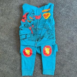 Boys Size 4 DC Comics Superman Jogger Set